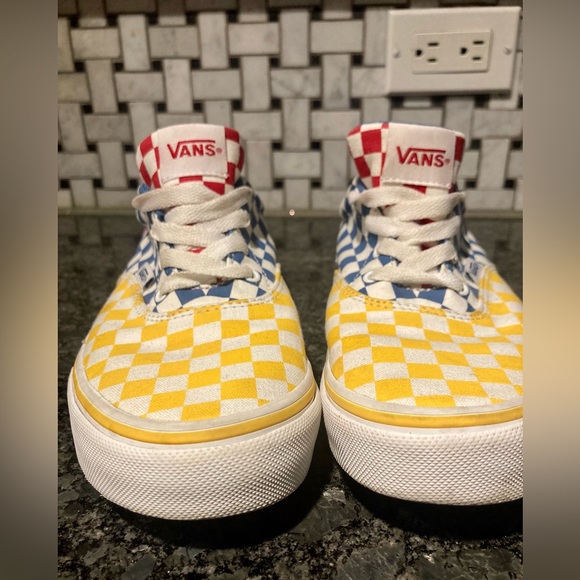 MULTI COLOR VANS size 5Y - Picture 1 of 4